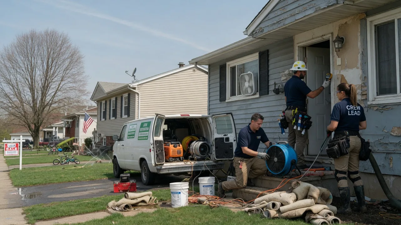 Flood Cleanup in Cazenovia, WI near me