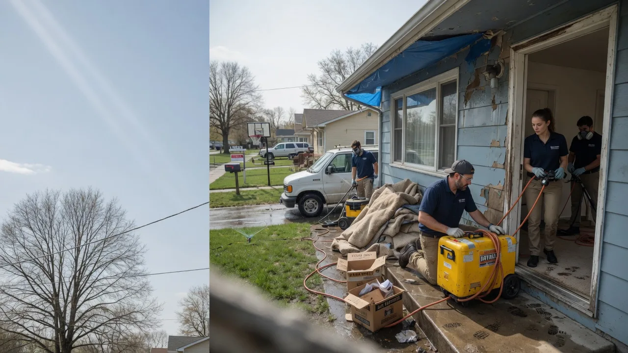 Basement Flood Cleanup in Cazenovia, WI near me